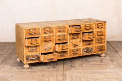 wooden drawers